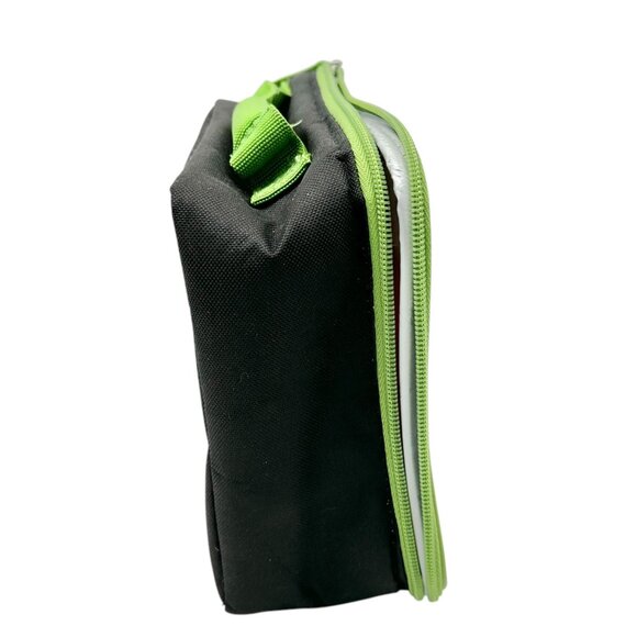 Minecraft Thermos Insulated Lunch Bag and 16oz Bottle Creeper Black Green 10x7x3 - Picture 2 of 11